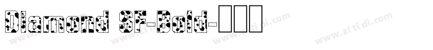 Diamond SF-Bold字体转换